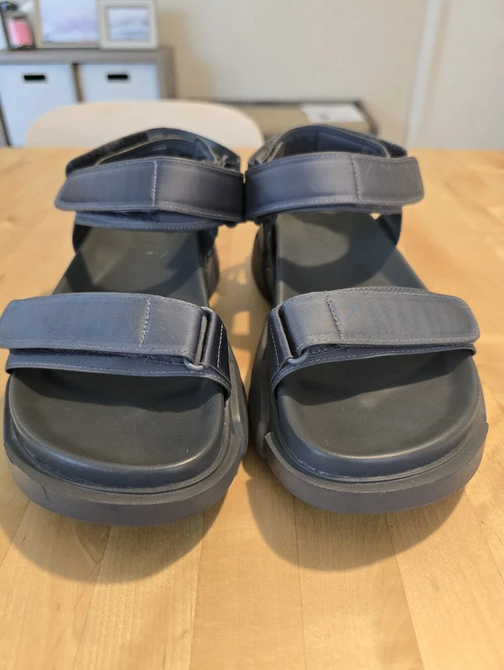 Zara Sport Sandals Blue Size 40 - Picture 3 of 7